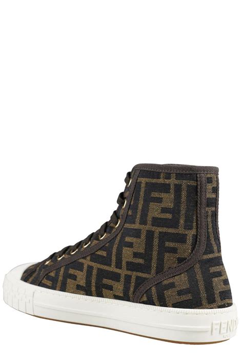 fendi sneakers for ladies|fendi designer high top sneakers.